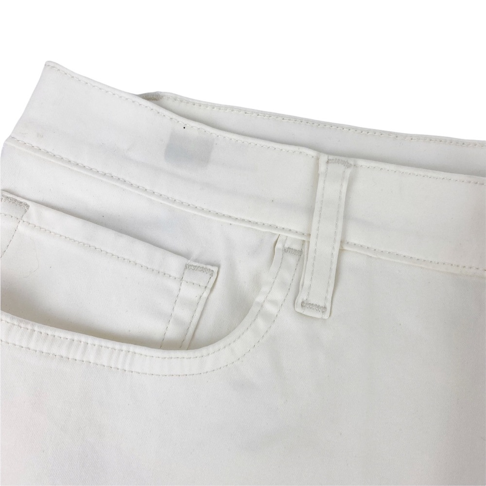 NWT Frame Denim Coated Off White Mini Skirt Size 30 - Picture 13 of 13